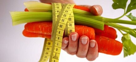 Régime alimentaire pour réduire le poids corporel