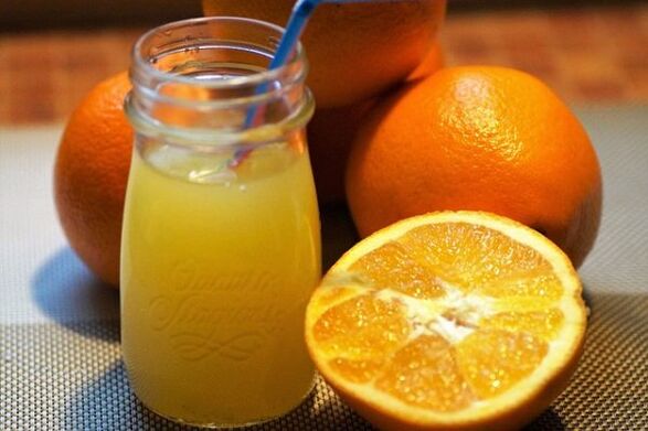 jus d'orange pour maigrir